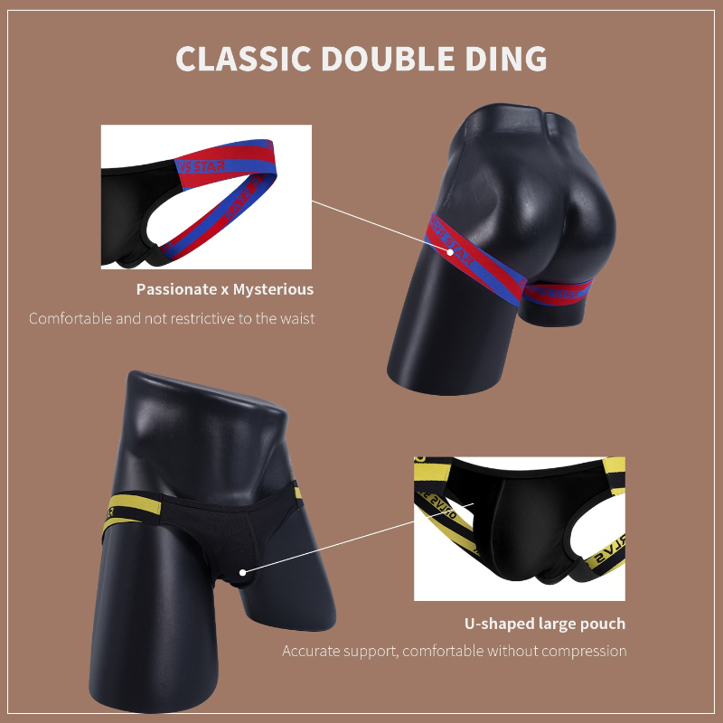 Men Jockstrap Underwear High E - Jockstrap Athletic 评论和价格