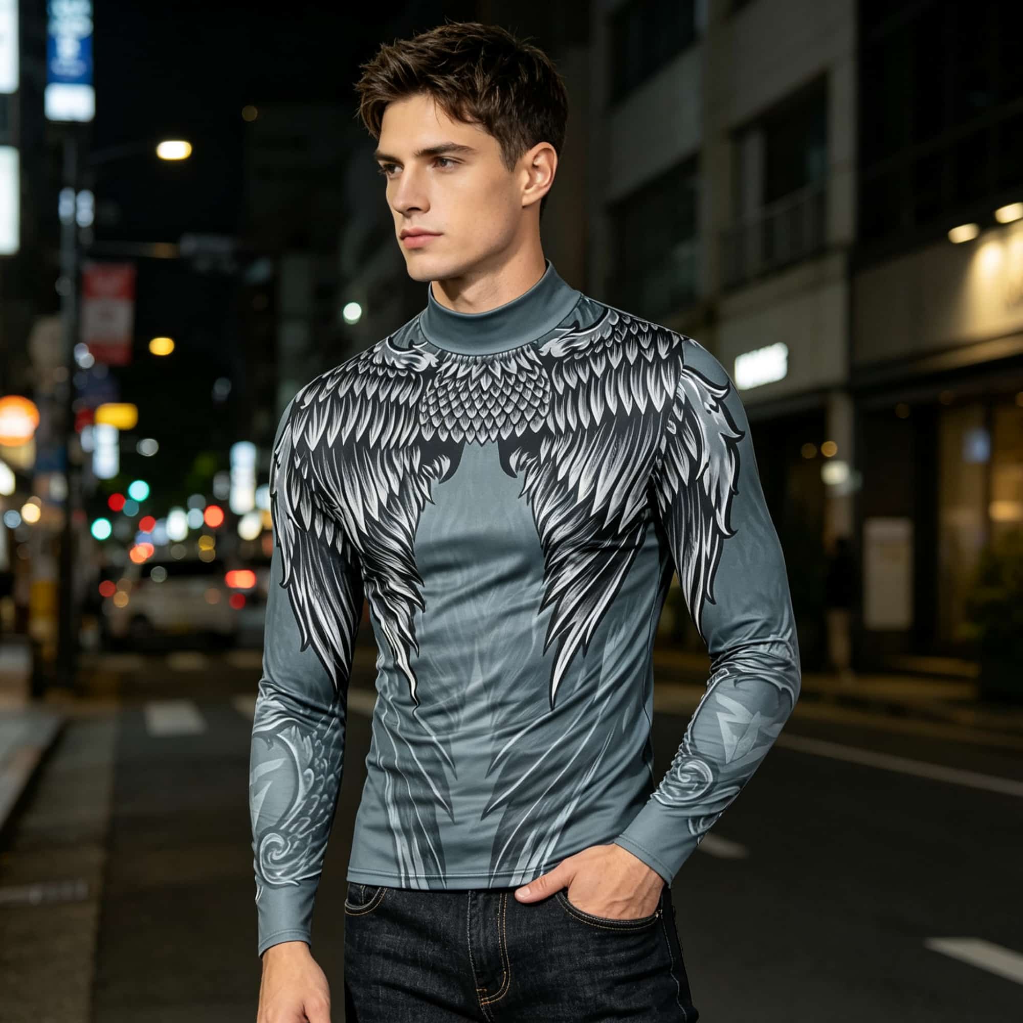 Men Athletic Long Sleeve Base  - Base Layer Top 评论和价格