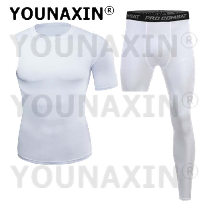 Unisex Sportswear Short-sleeve - T Shirt Tight Fit 评论和价格