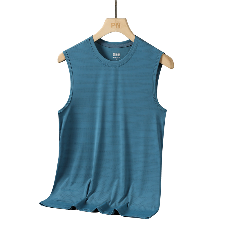 Summer New High-quality Ice Si - Sleeveless Undershirt 评论和价格