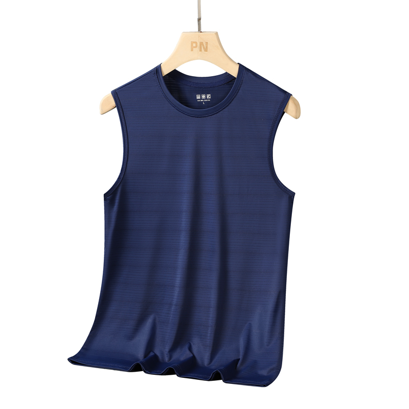 Summer New High-quality Ice Si - Sleeveless Undershirt 评论和价格
